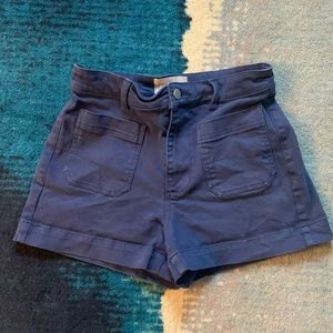 Everlane blue shorts size 4